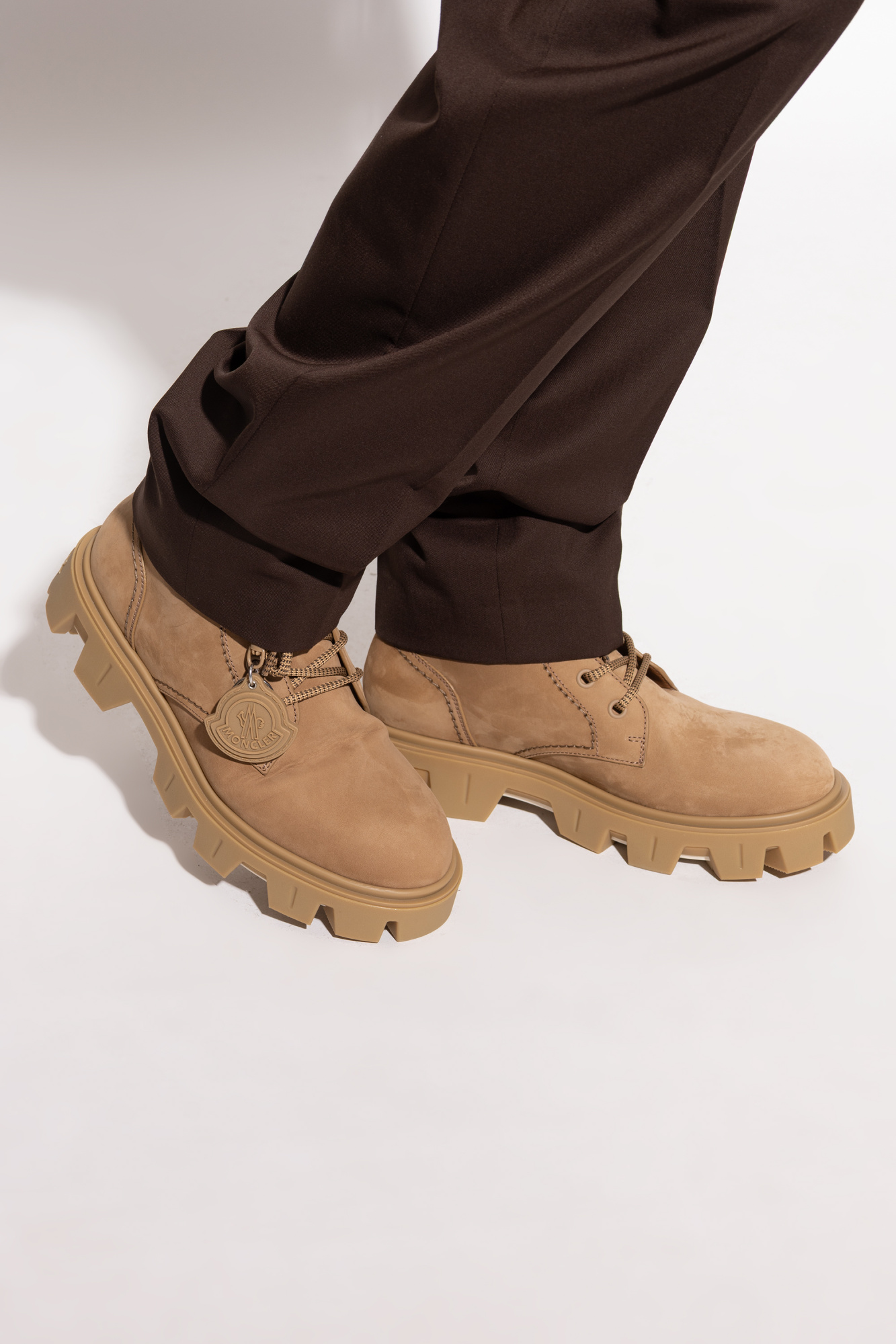 MONCLER ♪ Peak City ブーツ 4F00010M68 ブラック Peak Cityブーツ : ブーツ 向けの メンズ | モンクレール